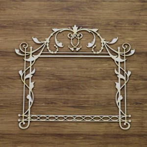 Tekturka Ramka z listami