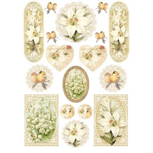 Papier ryżowy  "Lily"