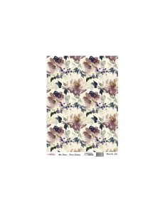 Papier ryżowy A4 Fiolety