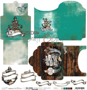 Papier Sea Stories Koperty