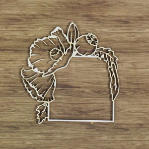 Tekturka Makowa ramka