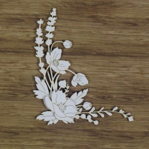 Tekturka 2D  Ciemiernik ornamenty 04 