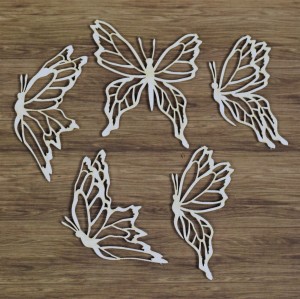 Tekturka Motyle zestaw