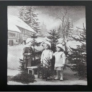 Serwetka Która Choinka ładniejsza