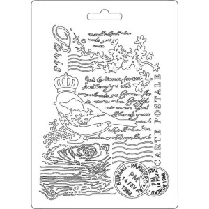 Foremka Tekstura Ptaszek Mixmedia