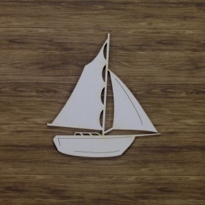 Tekturka Mała żaglówka