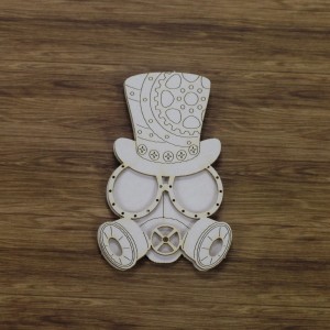 Tekturka 2D Maska p.gazowa w cylindrze 