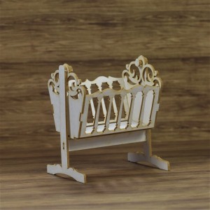 Tekturka 3D Kołyska do bujania