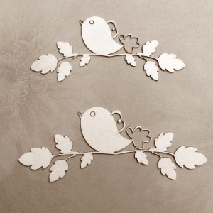 Tekturka Ptaszki dwa