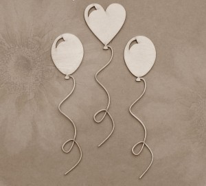 Tekturka Baloniki 3 sztuki