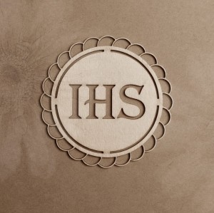 Tekturka Komunia Św. "IHS"