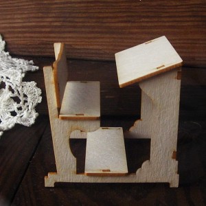 Tekturka 3D Ławka szkolna