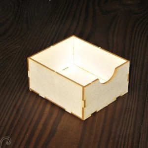 Tekturka 3D Szufladki 6 szt. do kalendarza adwentowego