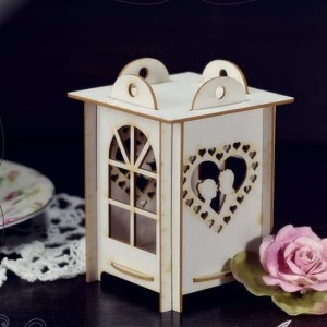 Tekturka 3D Lampion zakochanych