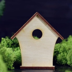 Domek mini ze sklejki