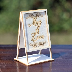 Tekturka 3D Tablica "Mąż i Żona" do expl. boxa