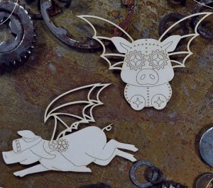 Tekturka Skrzydlate świnie