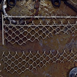 Tekturka Siatka z drutem kolczastym