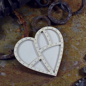 Tekturka Serce shakerbox