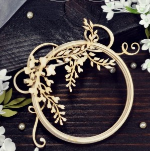 Tekturka 2D  Ramka warstwowa Wisteria