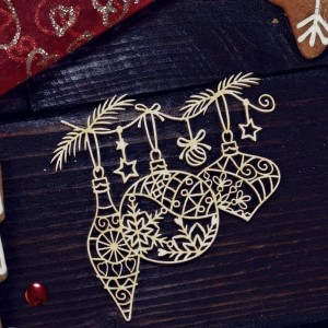 Tekturka Girlanda z bombkami