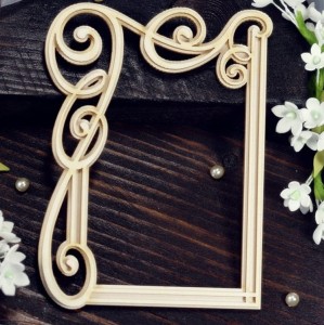 Tekturka 2D  Ramka "Wedding 02"