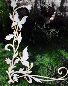 Tekturka Narożnik  "Wiosenne kwiaty"