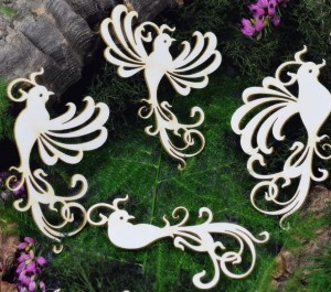 Tekturka Rajskie ptaki