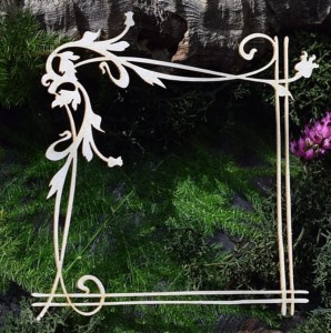 Tekturka Ramka kwadratowa "Oczarowanie"