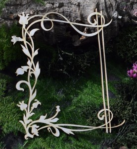 Tekturka Ramka prostokątna Kwiecień