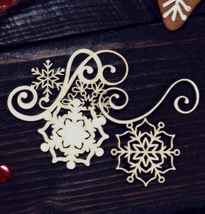 Tekturka Świąteczny ornament