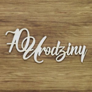 Tekturka 70 Urodziny 