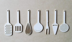 Tekturka Narzędzia kuchenne luzem