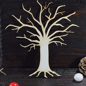 Tekturka Drzewko zimowe