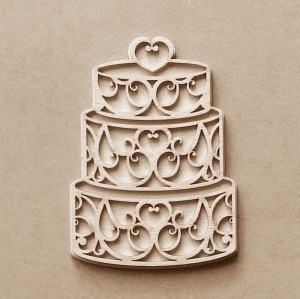 Tekturka 2D Tort ażurowy 