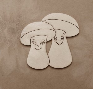 Tekturka Radosne grzybki