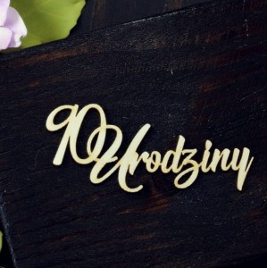 Tekturka 90 Urodziny