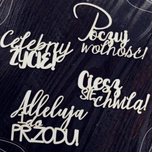 Tekturka Zestaw Ciesz się chwilą!