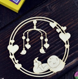 Tekturka Ramka Kołysanka