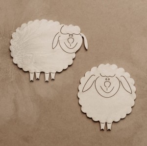 Tekturka Para baranków 