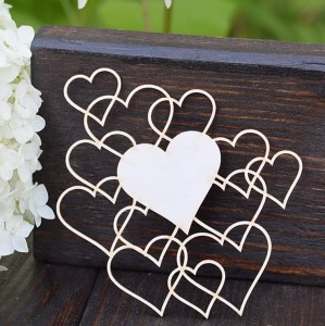 Tekturka Serca  z sercem