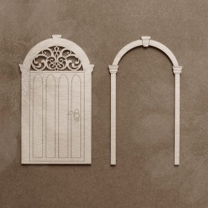 Tekturka Drzwi  ozdobne