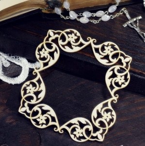 Tekturka Ramka Wiosna ozdobna