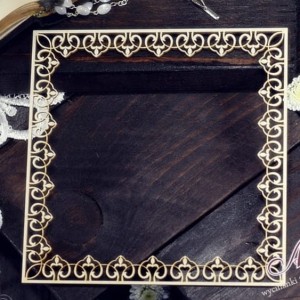 Tekturka Ramka Święto kwadratowa