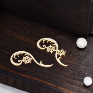 Tekturka Ornament Zimowa Noc