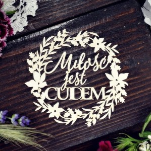 Tekturka Miłość jest cudem