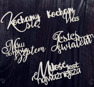 Tekturka Zestaw Kochajmy się