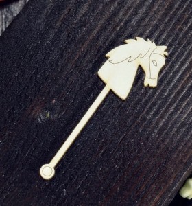 Tekturka Konik na patyku