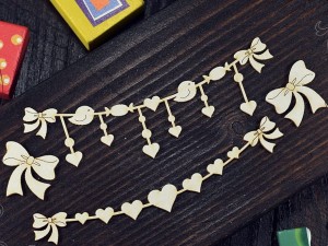 Tekturka Girlandy i kokardki