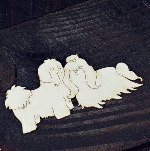 Tekturka Zakochane Shih tzu